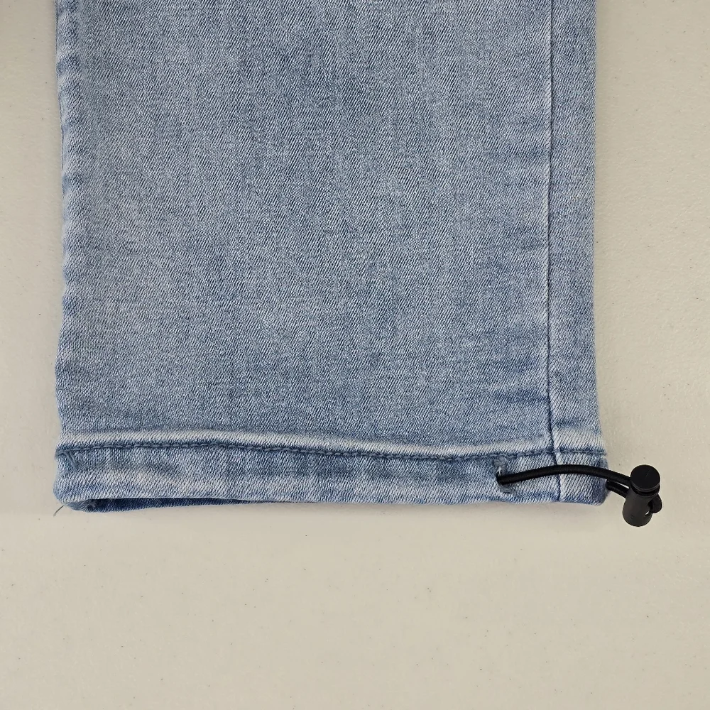 Pacsun Cargo Denim Jogger Jeans Light Wash Men's Size M Long
